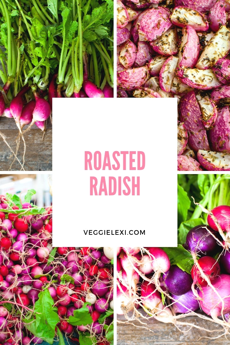 Roasted Radish with Thyme and Parsley