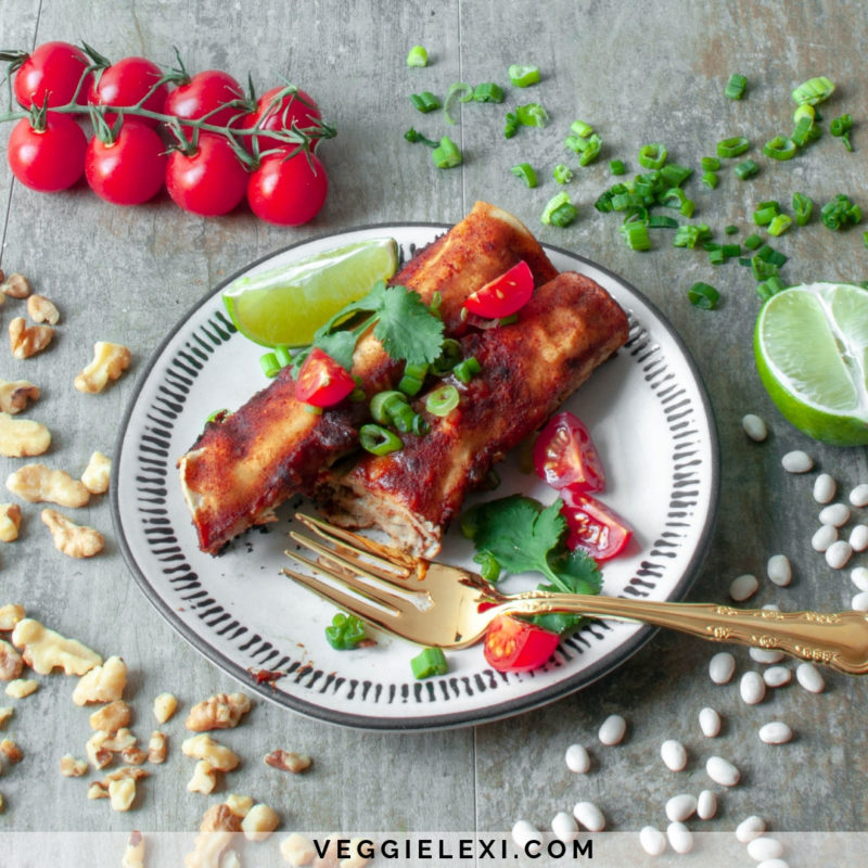 What I Eat to Stay Healthy on a Busy Day (McDougall's Oatmeal, Instant Ramen, and Easy Homemade Enchiladas with a Cucumber Salad) - by Veggie Lexi