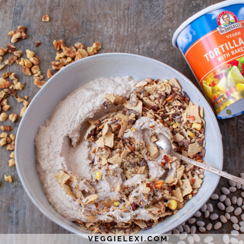 What I Eat to Stay Healthy on a Busy Day (McDougall's Oatmeal, Instant Ramen, and Easy Homemade Enchiladas with a Cucumber Salad) - by Veggie Lexi